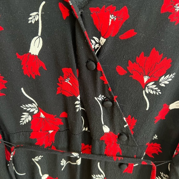 Mango Floral Mini Dress - Picture 4 of 10